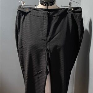 Elegant Black Skinny Pants Size-12 NWOT